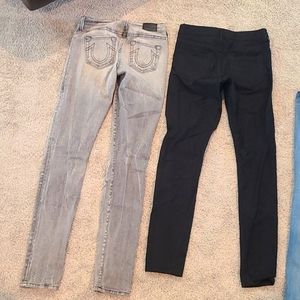 I am selling four, YES FOUR, true religion jeans!